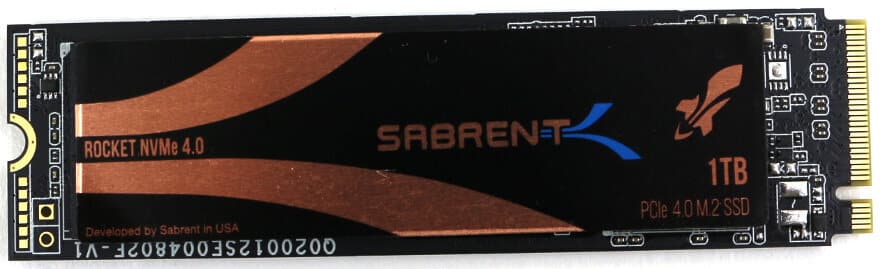 Sabrent Rocket 4.0 Photo view top