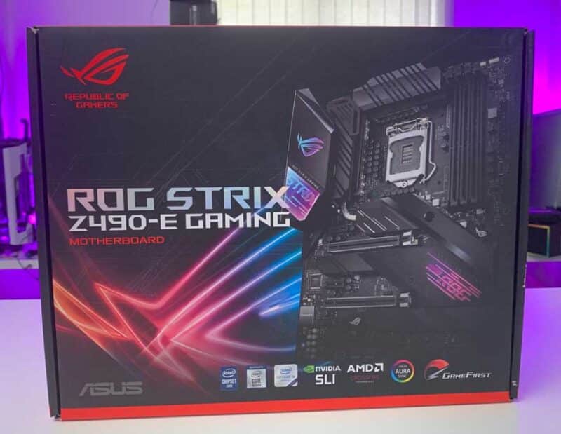 ASUS ROG STRIX-E Gaming Z490 Motherboard Review | eTeknix