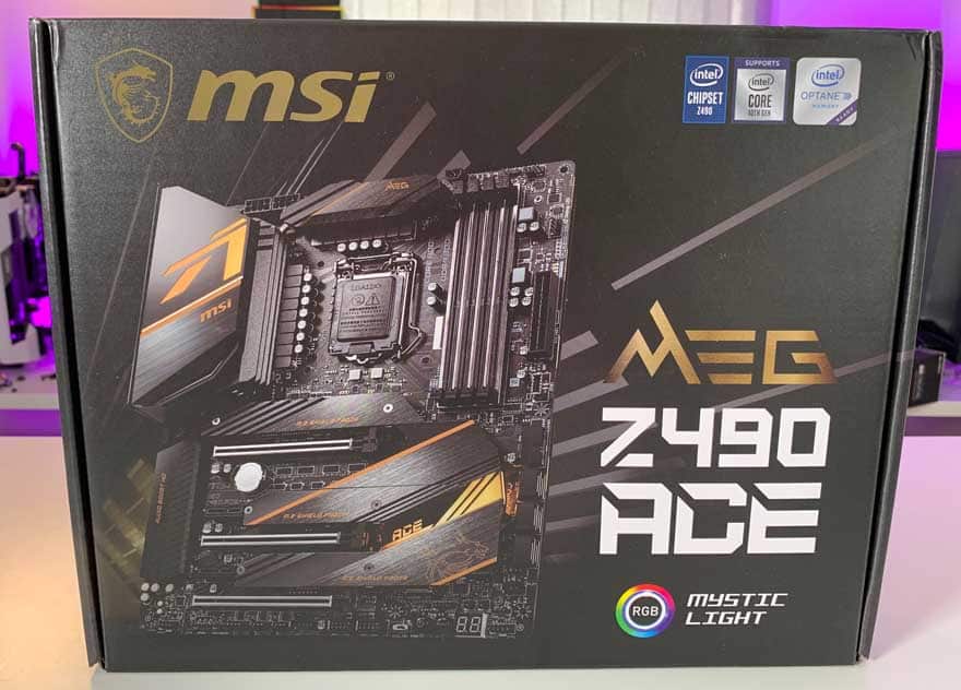 Msi meg z490 ace обзор