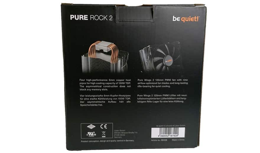 BE QUIET! pure rock 2 be quiet