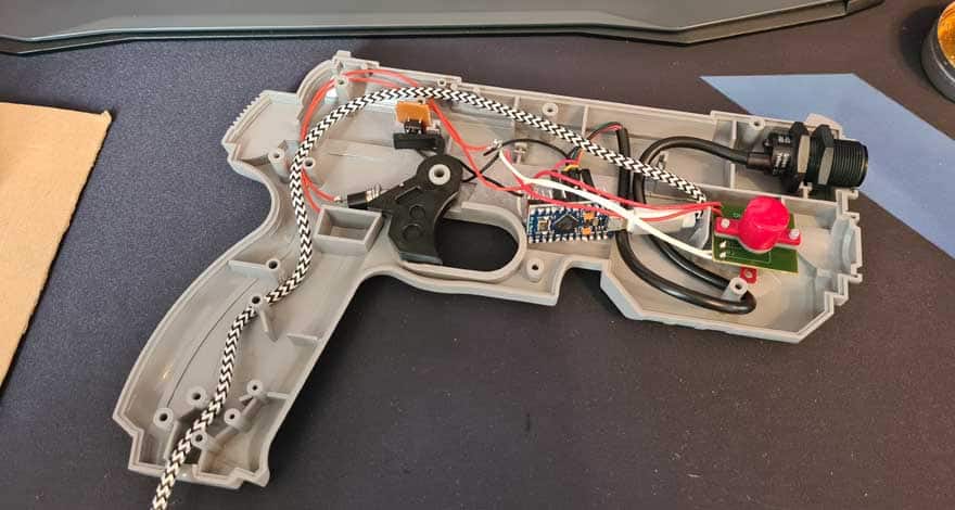 PS1 Guncon Lightgun Holster 3D Printed