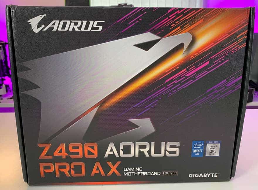 Gigabyte z490 aorus pro ax настройка процессора