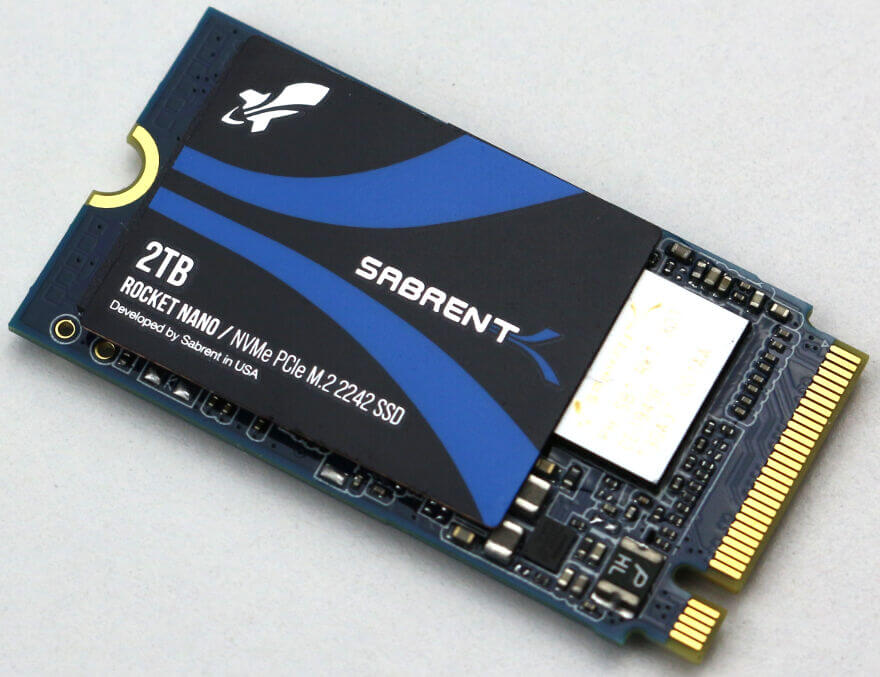 Sabrent Rocket Nano 2TB M.2 NVMe SSD Review | eTeknix