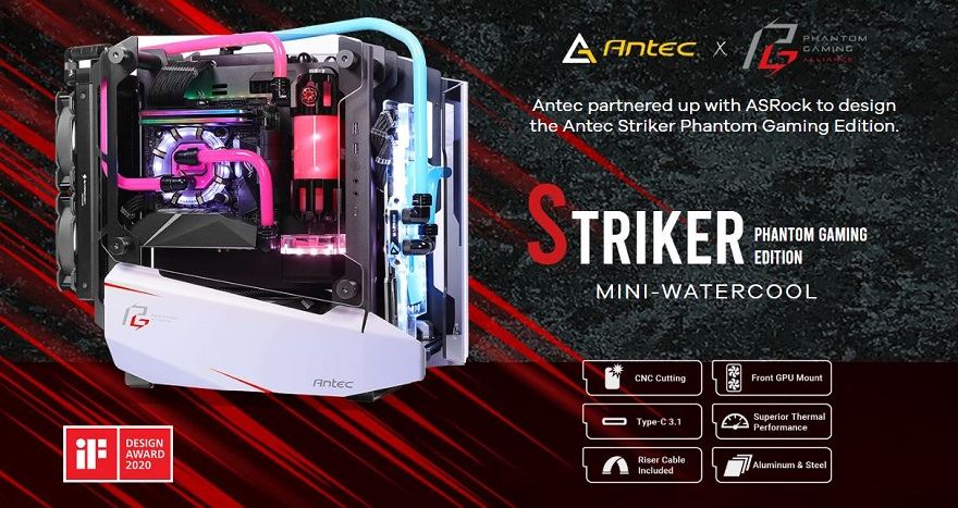 Antec Releases the Phantom Gaming Edition Striker Chassis | eTeknix