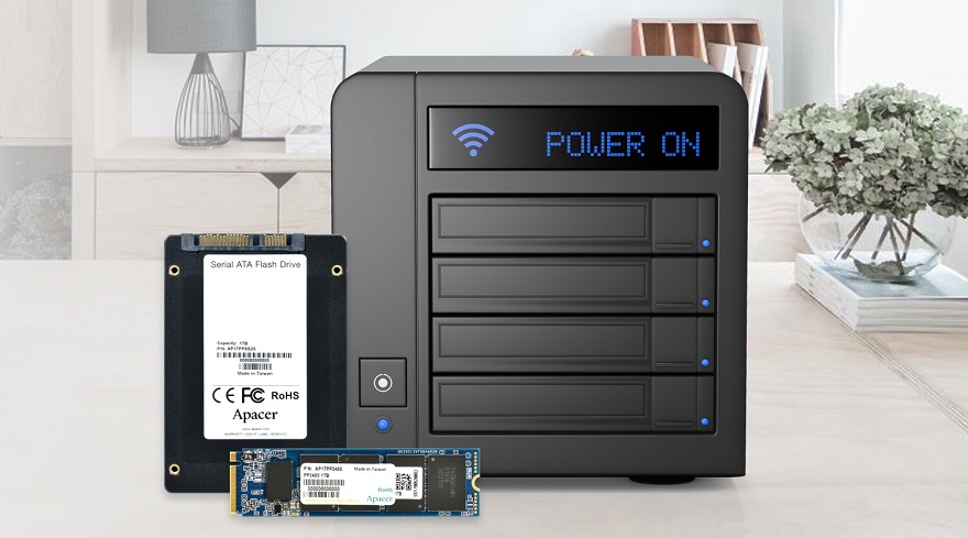 Apacer Unveils its High-Performance NAS SSDs