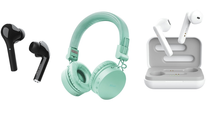 Trust Wireless Headphones and Earbuds