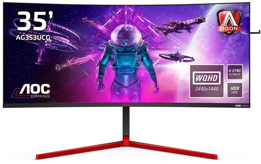 AOC AG353UCG 35” Curved Ultrawide 200Hz G-Sync Gaming Monitor Review