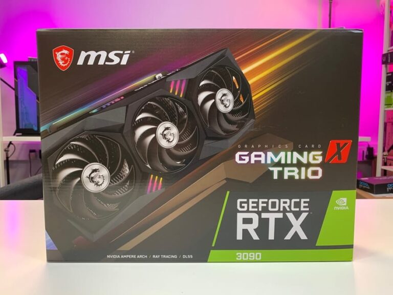 Msi 3090 gaming x trio разгон