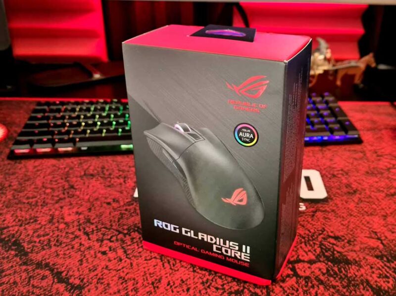 Asus rog gladius ii core обзор