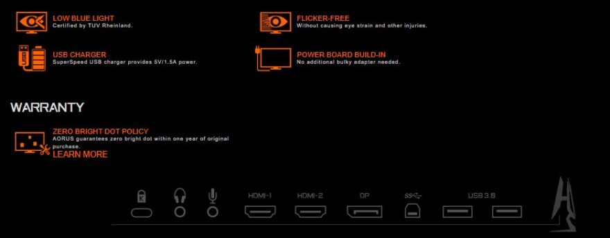 Gigabyte FI25F gaming monitor