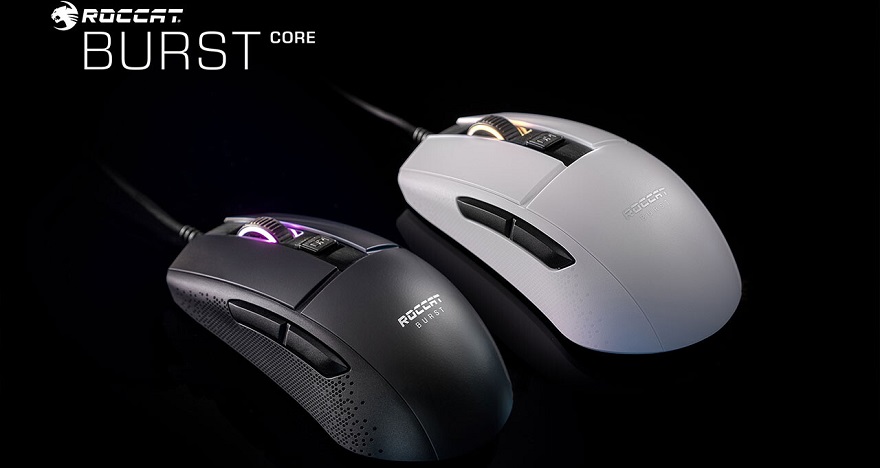 Roccat Burst Pro & Burst Core Gaming Mice
