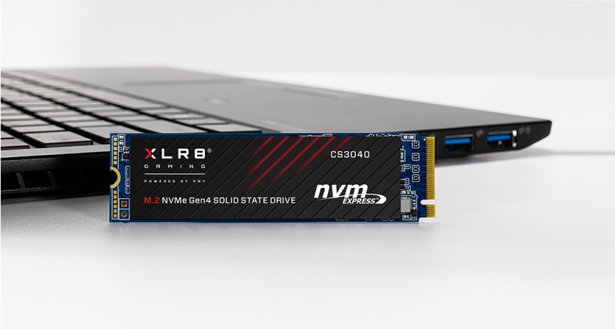 PNY XLR8 CS3040 M.2 NVMe Gen4 x4 SSDs
