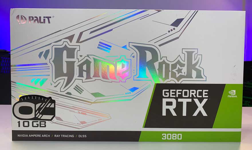 Palit RTX 3080 GameRock Graphics Card Review | eTeknix