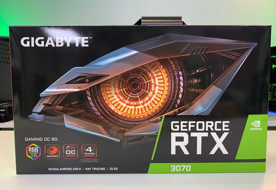 完成品 Gigabyte GeForce RTX 3070 3070 GeForce Gaming RTX OC 8G 升級入門4K … 主流2K 