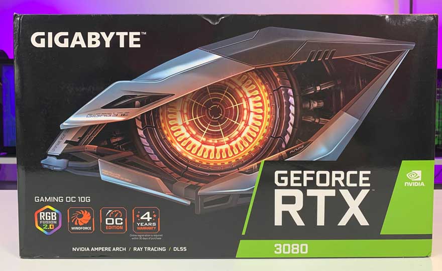 Gigabyte RTX 3080 Gaming OC Graphics Card Review | eTeknix