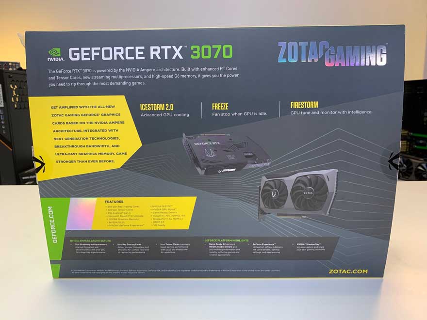 ZOTAC GAMING RTX 3070 Twin Edge OC Review | eTeknix