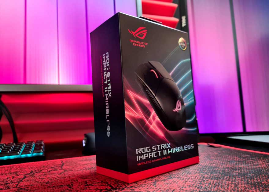 ASUS ROG STRIX Impact II Wireless Gaming Mouse Review