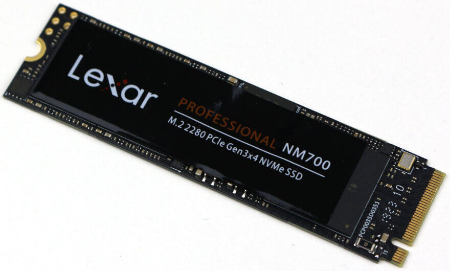 海外 512GB M.2 2280 NVMe SSD 内蔵型 Lexar レキサー Professional NM700 M.2 PCIe  Gen3x4 R:3500MB s W:2000MB s 海外リテール LNM700-512RB ◇メ