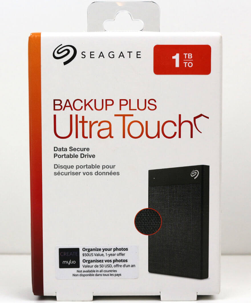 Seagate Backup Plus Ultra Touch 1TB Photo box 1 front