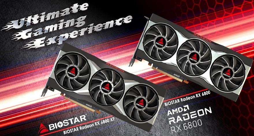 BIOSTAR RADEON RX6800XT リファレンス