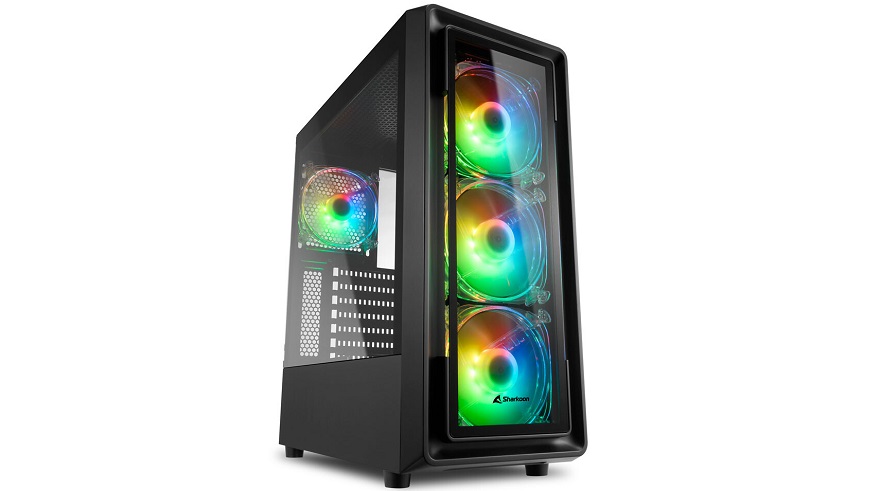 Sharkoon SK3 RGB and TK4 RGB Compact Cases