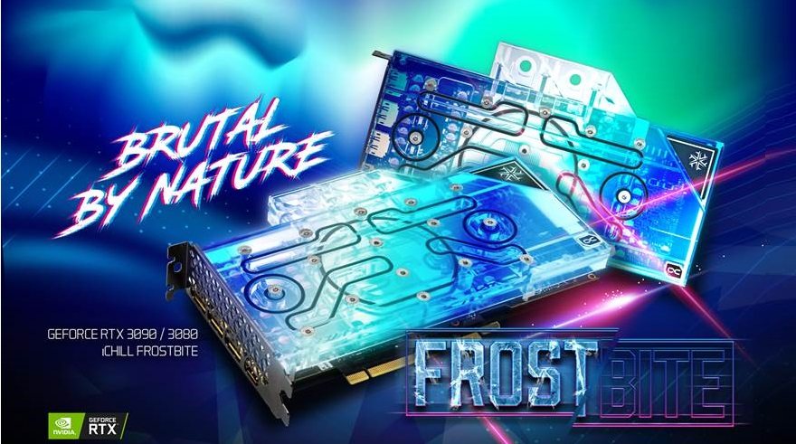 Inno3D GeForce RTX 3090 and RTX 3080 iChill Frostbite series
