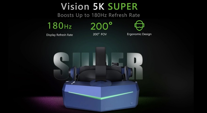 Pimax Unveils its 5K SUPER VR Headset | eTeknix