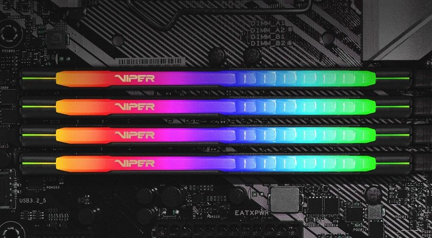 Patriot Launches its VIPER STEEL RGB Memory | eTeknix