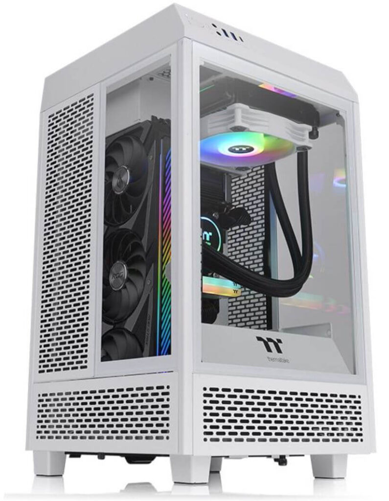 Thermaltake The Tower 100 Snow Edition Case Review