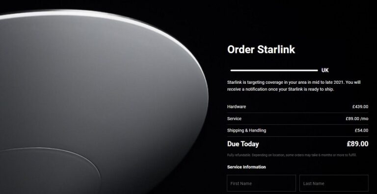 Starlink is Taking Internet Pre-Orders for UK Customers! | eTeknix