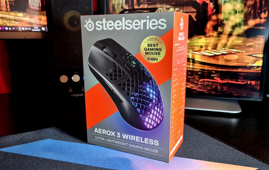 Aerox 3 Wireless  Ultra Lightweight Wireless Gaming Mouse