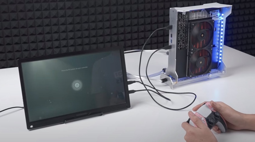 PC modder Creates Liquid-Cooled PS5 - Video | eTeknix