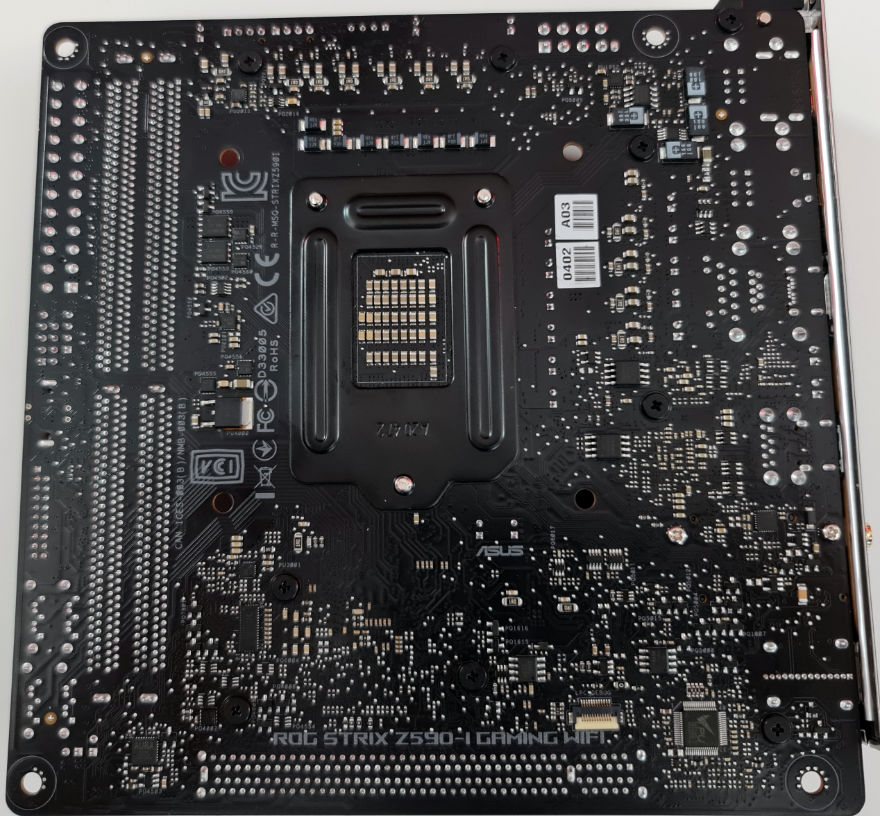 ASUS ROG STRIX Z590-I GAMING WIFI Motherboard Review | eTeknix