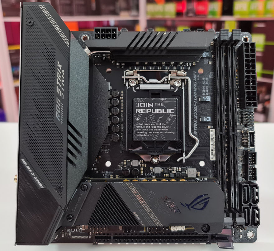 ASUS ROG STRIX Z590-I GAMING WIFI Motherboard Review | eTeknix