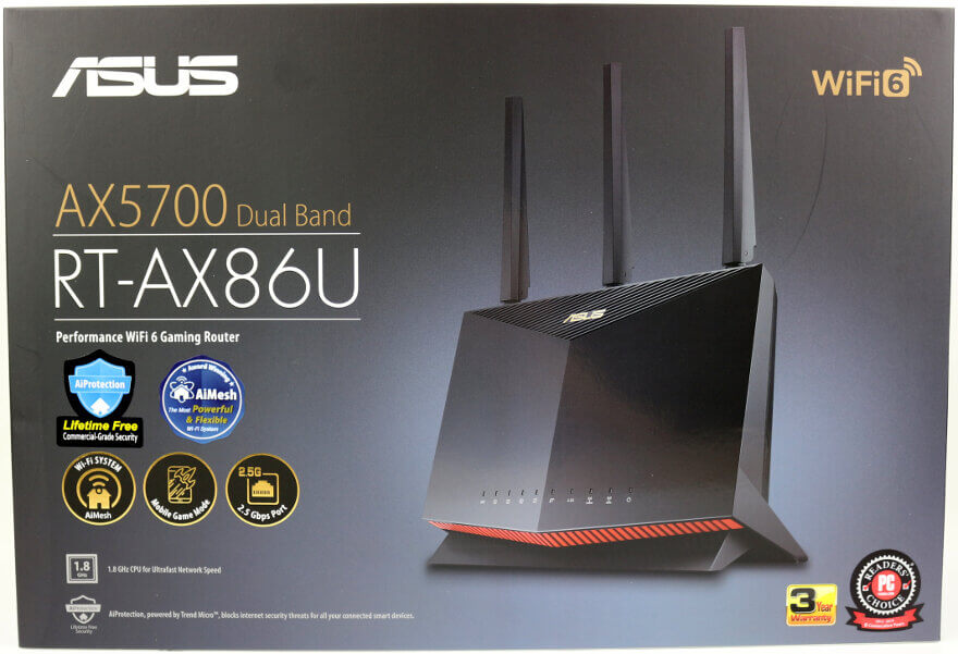 ASUS RT-AX86U WiFi 6 Gaming Router Review | eTeknix