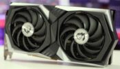 MSI RX 6700 XT Gaming X fans tilted