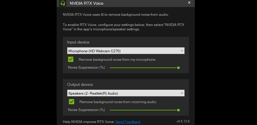 Nvidia RTX voice