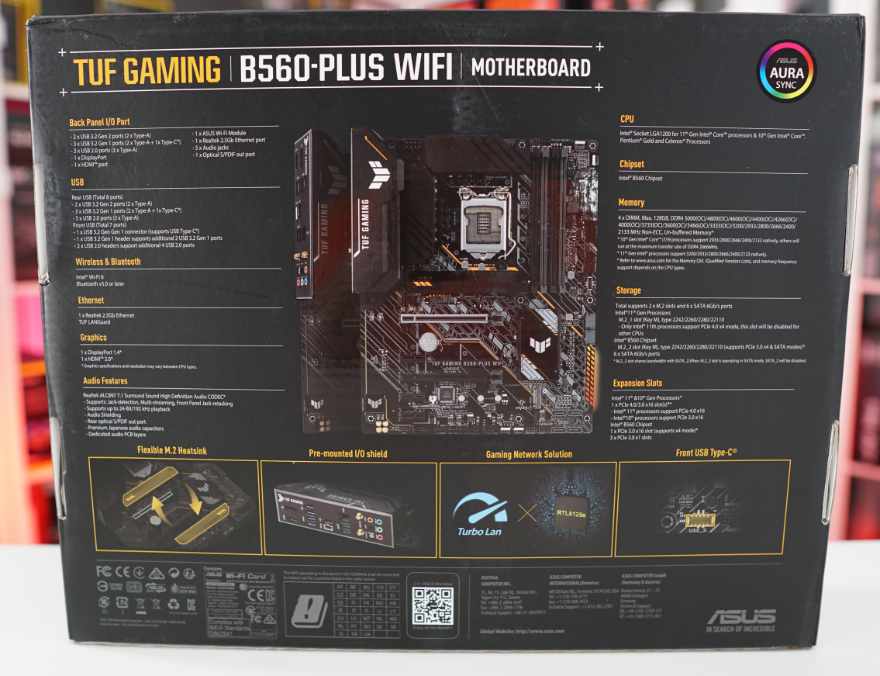 Asus Tuf Gaming B560 Plus Wifi Motherboard Review Eteknix 8204