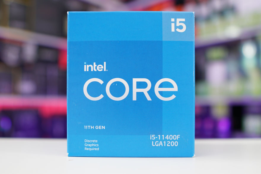 Intel Core I5-11400F CPU Box