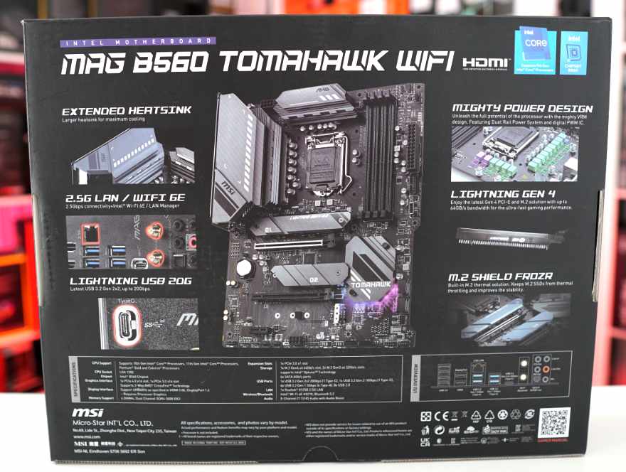 MSI MAG B560 TOMAHAWK WIFI Motherboard Review | eTeknix