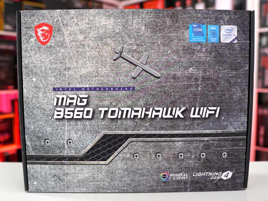 MSI MAG B560 TOMAHAWK WIFI Motherboard Box 
