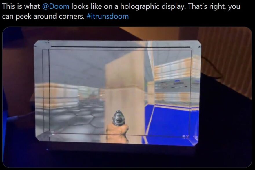 Doom Holographic Display