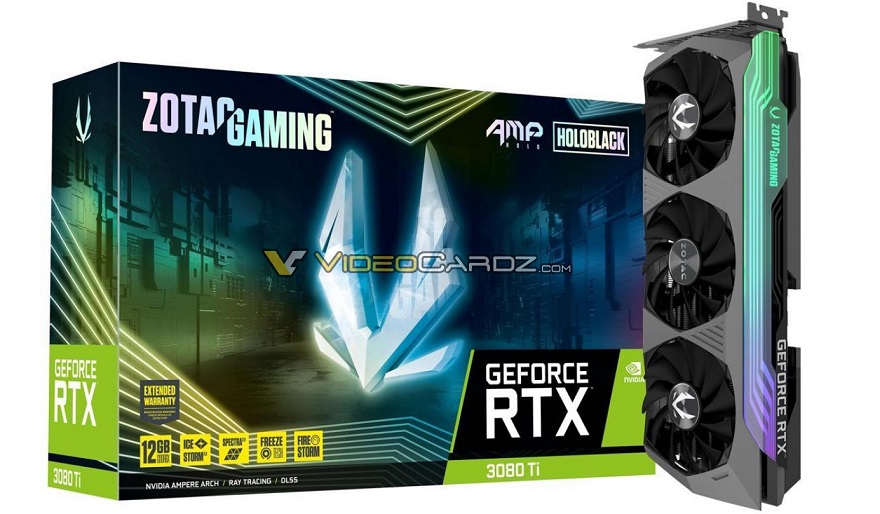 Custom 3080 Ti Images Leak From Zotac, Colorful, and Lenovo!