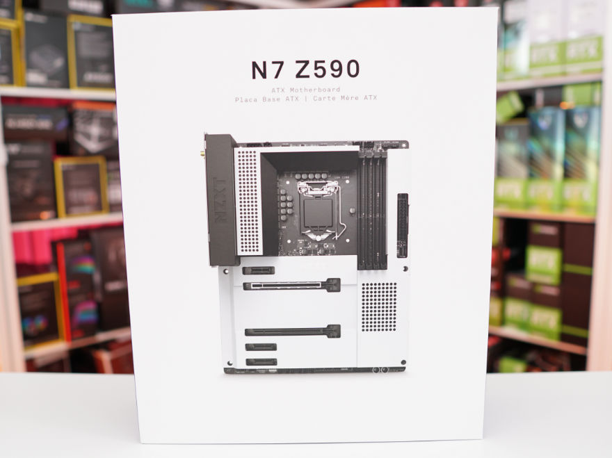 NZXT N7 Z590 Motherboard Box Front 