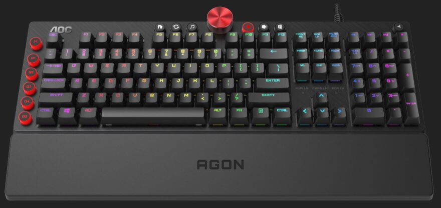AOC Reveals New Keyboards, Mice and Mousepads
