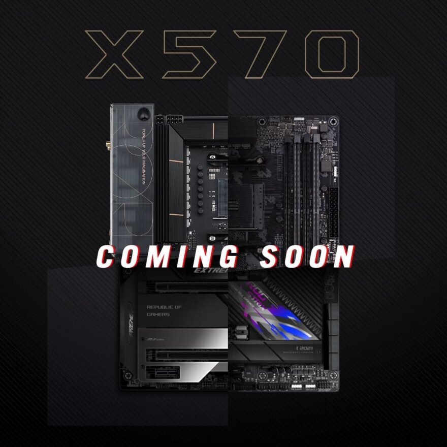 ASUS Teases Four Fanless X570 Motherboards