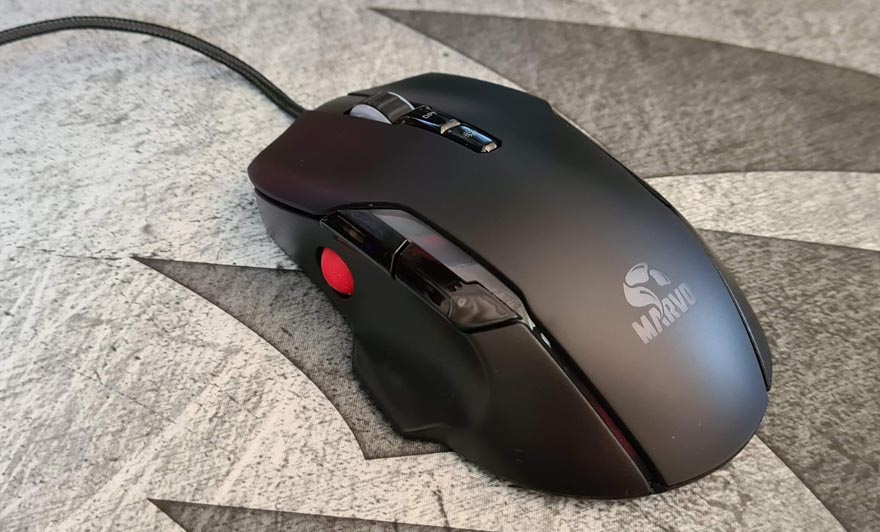 Grace See you Prey Marvo Scorpion PRO G945 Gaming Mouse Review | eTeknix