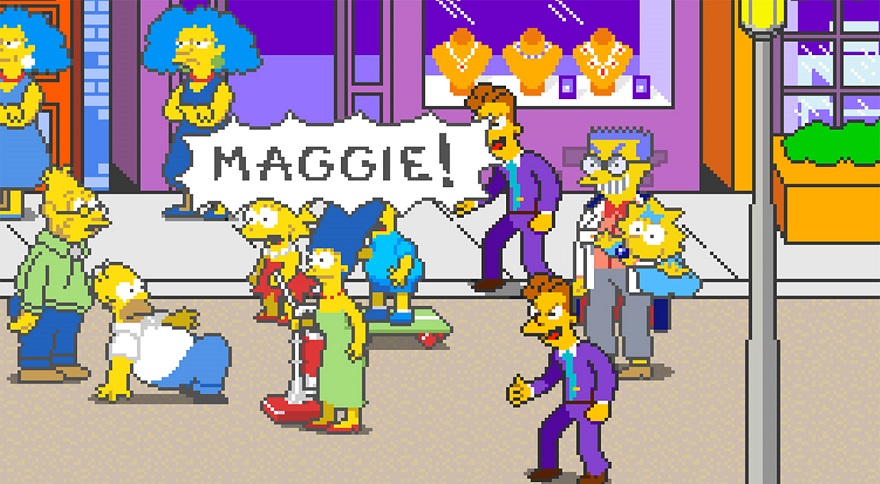 The Simpsons arcade