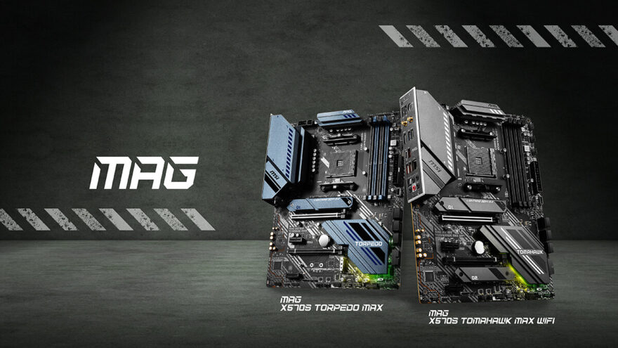MSI MAG X570S Series Motherboards Revealed