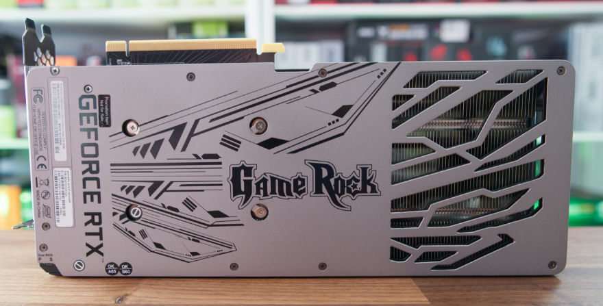 PALIT RTX 3070 TI GAMEROCK 8GB OC Review | eTeknix